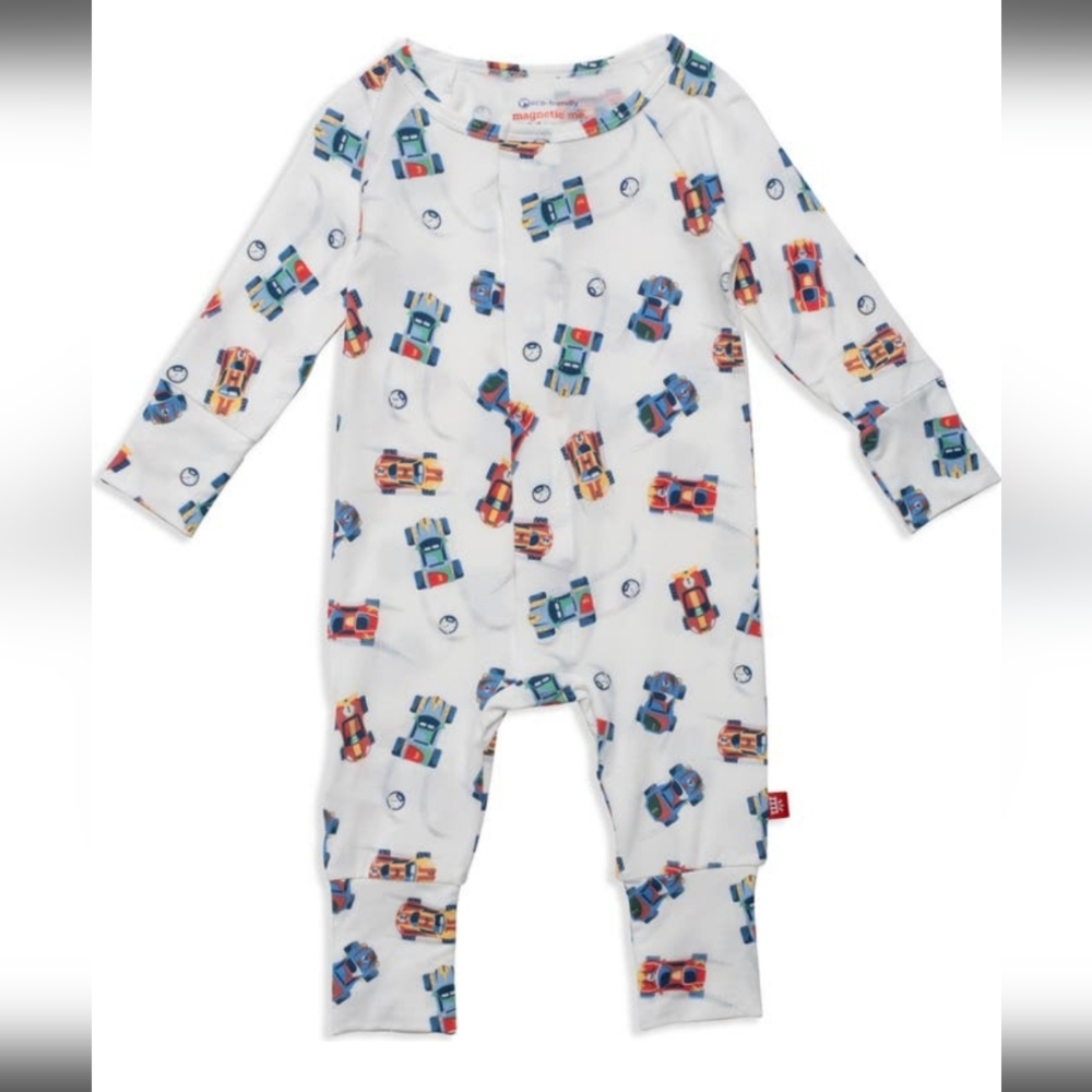 Magnetic Me Colorful Robot Print Kids One Piece